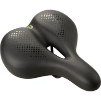 Nyereg BIKEFUN SIENA Comfort trekking fekete Memory Foam