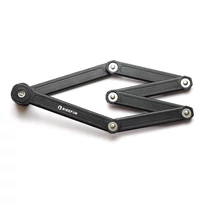 Lakat BIKEFUN BARRICADE GRAND SAFE folding fekete, tartóval 80 cm - L9001