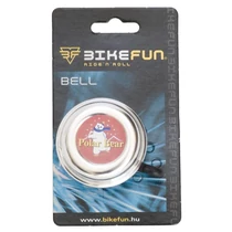 Csengő BIKEFUN KID gyerek, ezüst rajzfilmfigurás