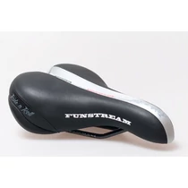 Nyereg BIKEFUN FIRENZE női fekete/ezüst - VL-4098