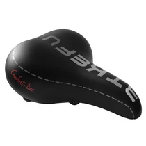 Nyereg BIKEFUN VENEZIA gél Comfort Line női fekete VL-8111S