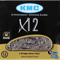 Lánc KMC X12 Silver 1/2x11/128 126L