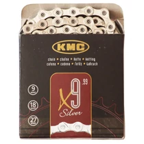 Lánc KMC X9 ezüst