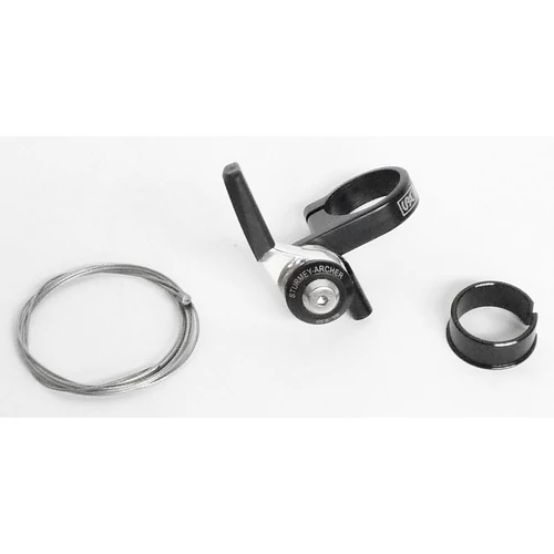 Sturmey Archer SLS30 P3 váltókar nyeregcsőre [fekete-ezüst]