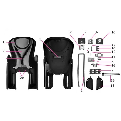 Okbaby Body Guard rögzítőlemez