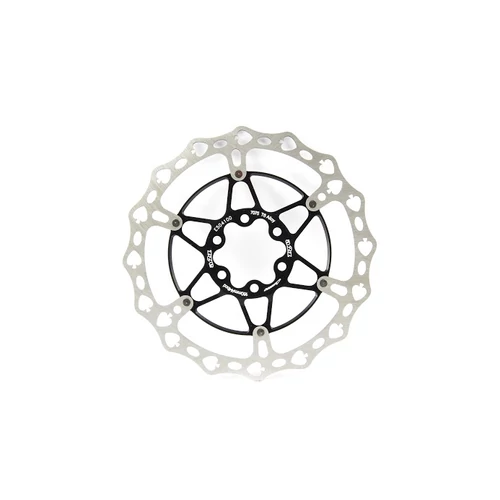 a2Z Teppan-Yaki TY-SPV-TS 6 csavaros féktárcsa [fekete, 180 mm, pikk]