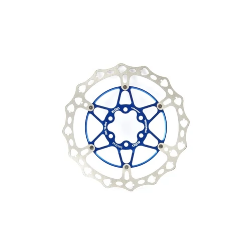 a2Z Teppan-Yaki TY-SPV-TS 6 csavaros féktárcsa [kék, 180 mm, pikk]