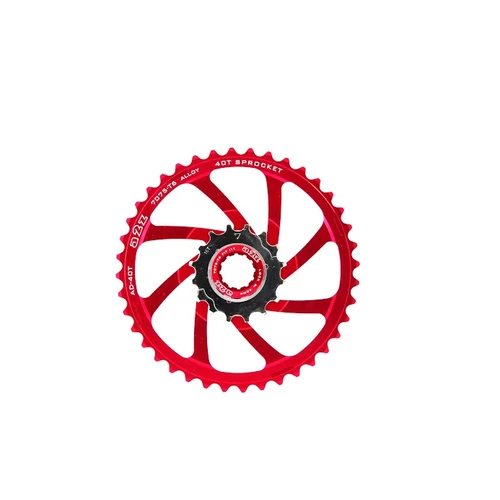 a2Z fogaskoszorú átalakító 40T lánckerék [piros]