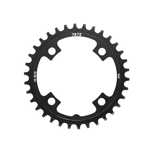 Sunrace CRMX Narrow Wide 4 furatos szimmetrikus lánctányér [fekete, 30]