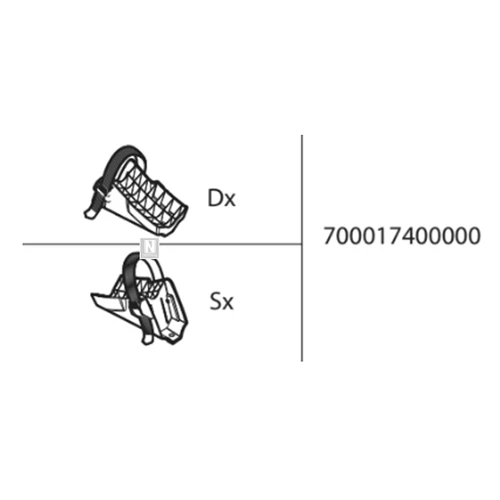 Menabo Juza keréktámasz szett rögzítővel