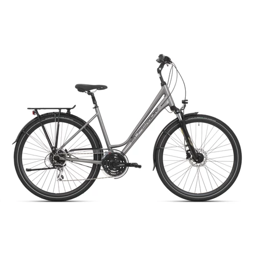 Superior STK 400 L trekking kerékpár [48 cm, fényes barna]