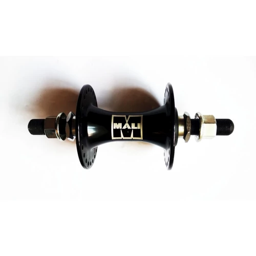 Mali BMX 14mm iparis alumínium első agy [fekete, 48]