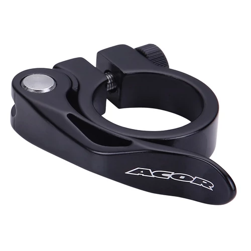 Acor AQR-21209 nyeregcső bilincs [fekete, 31.8 mm]