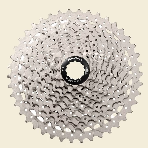 Sunrace CSRX8 11 sebességes fogaskeréksor [ezüst, 11-42]