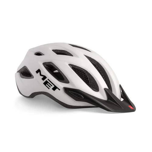 MET Crossover normál sisak [matt fehér, 52-59 cm (M)]
