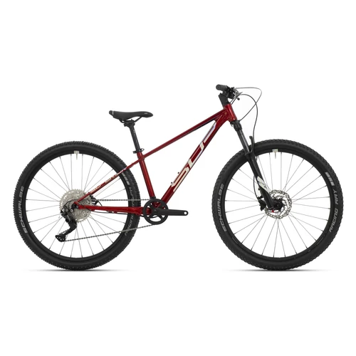 Superior '23 Team 27 Elite 27.5"-os junior kerékpár [15.5" (S), fényes sötétpiros/hologram króm]