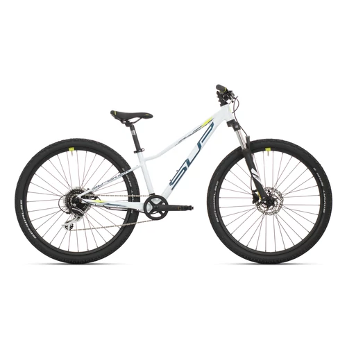 Superior '23 Racer XC 27 27.5"-os junior kerékpár [15.5" (S), fényes fehér/kék/sárga]