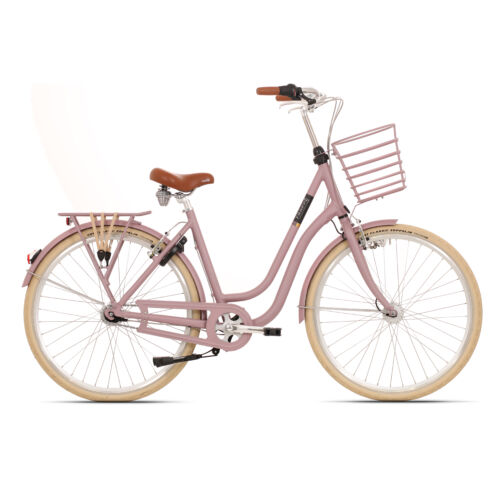Frappé FCL 350 női városi kerékpár [45 cm, matt pink]
