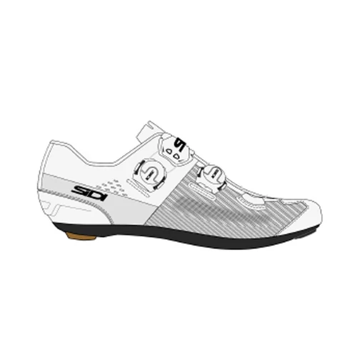 SIDI Genius 10 Knit országúti cipő [fehér, 42.5]