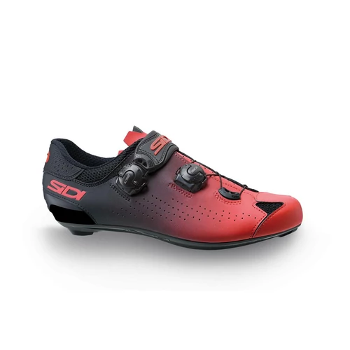 SIDI Genius 10 országúti cipő [piros-fekete, 45.5]