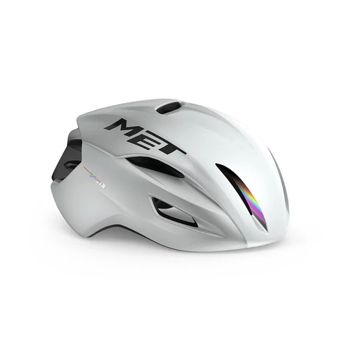 MET Manta Mips kerékpáros sisak [fényes fehér-holografikus, 52-56 cm (S)]