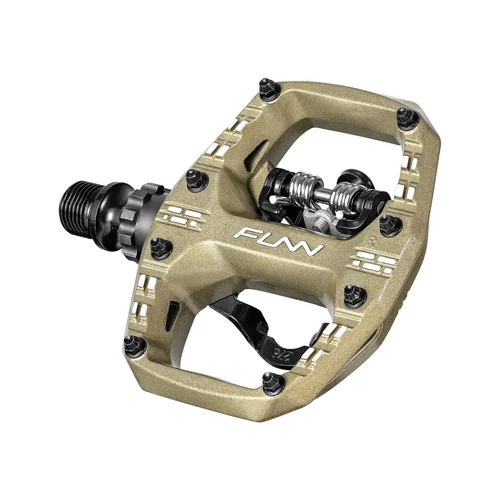 FUNN Clast egyoldalas patentpedál [satin titanium]