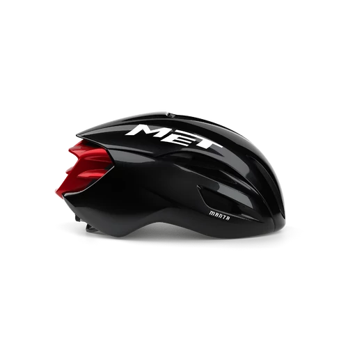 MET Manta Mips kerékpáros sisak [fényes fekete-piros, 58-61 cm (L)]
