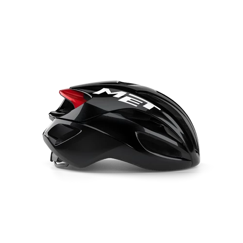 MET Rivale Mips kerékpáros sisak [fényes fekete-piros, 56-58 cm (M)]