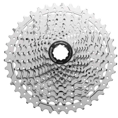 Sunrace CSRZ800 12 sebességes fogaskeréksor [ezüst, 11-46]