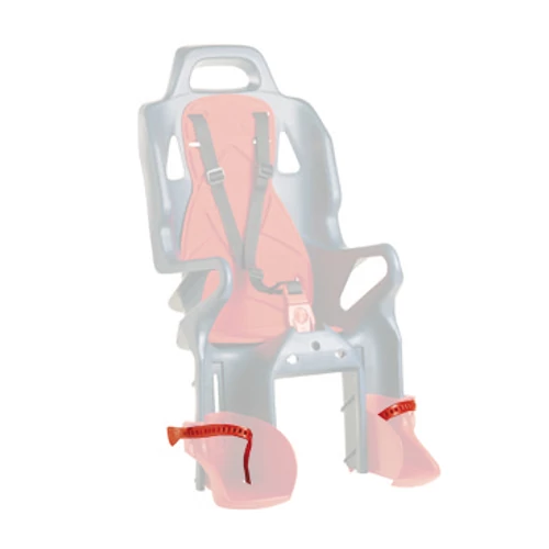 Okbaby lábtartóhoz szíj (10+/Ergon/Sirius) lábtartó [piros]