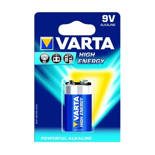 Varta High Energy 9V elem