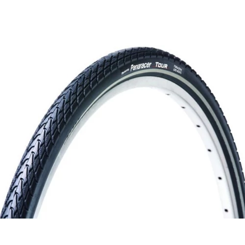 Panaracer Tour reflexcsíkos drótperemes 622/700c gumiköpeny [35, fekete]