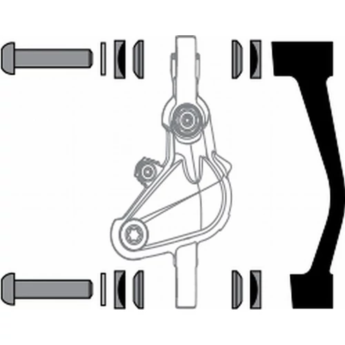 Avid 30P tárcsafék adapter