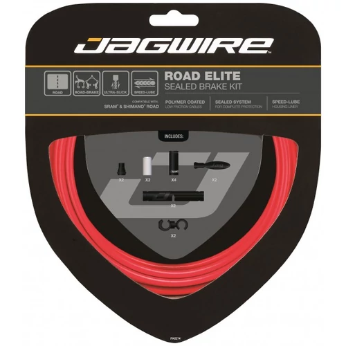 Jagwire Road Elite tömített fék bowdenszett [fekete]