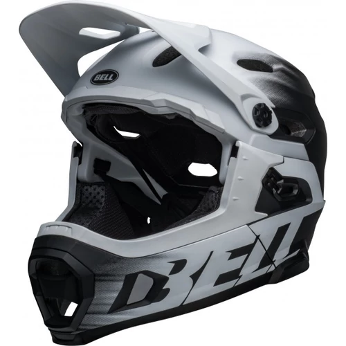 Bell Super DH Spherical normál sisak [fekete / fehér, M (53-58 cm)]
