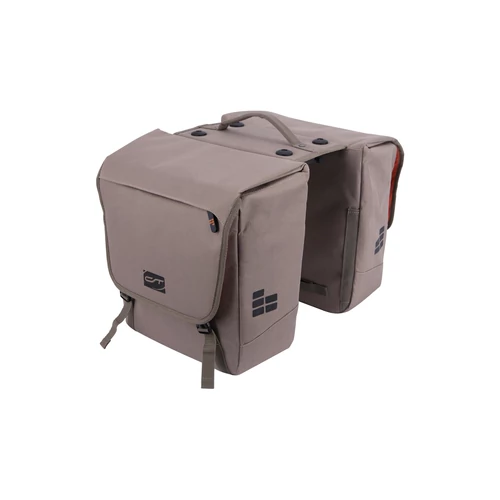 Contec Via.Tour Double RT 2 részes táska csomagtartóra [barna]