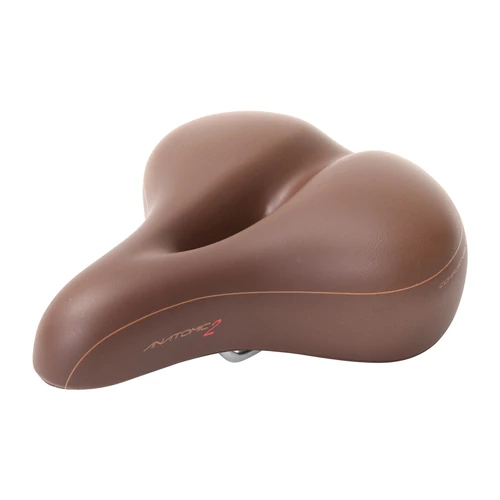 Contec Anatomic 2 - City Zone Cut nyereg [168 mm, sötétbarna, 278 mm]