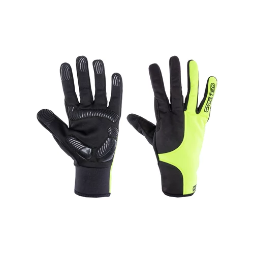 Contec Bleak Touch Safe R téli hosszú ujjú kerékpáros kesztyű [fekete-zöld, XXL]