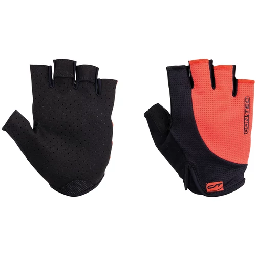 Contec Tripster nyári rövid ujjú kerékpáros kesztyű [fekete-piros, S]