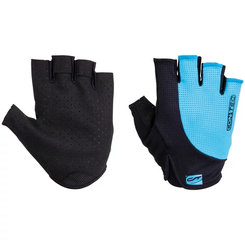 Contec Tripster nyári rövid ujjú kerékpáros kesztyű [fekete-kék, L]