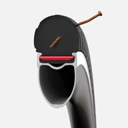 Külső Tannus Airless Shield 26'X1.3/8 fekete 620g ETRTO 35-590