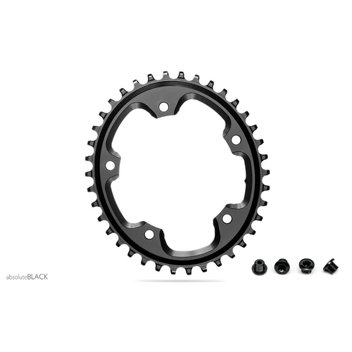 Lánckerék CX OVAL 110BCD 5 lyuklas fekete 40T