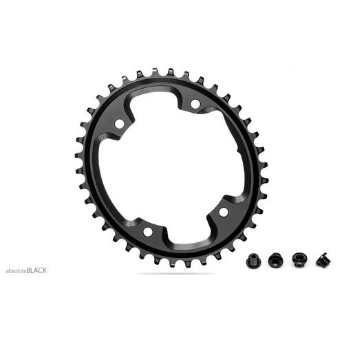 Lánckerék CX OVAL 110BCD asszimetrikus 4 lyukas fekete 42T