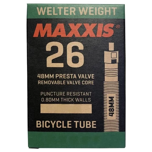 Belső Maxxis 26x1.5/2.5 WELTER WEIGHT Preszta szelepes 48mm 162g