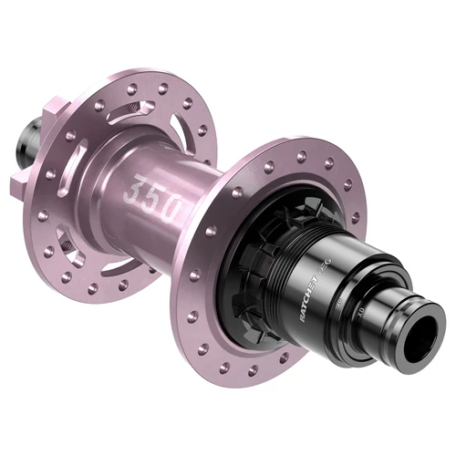 Agy DT Swiss 350 DEG limited hátsó disc 6 csavar boost 12/148mm 32h Sram XD pink