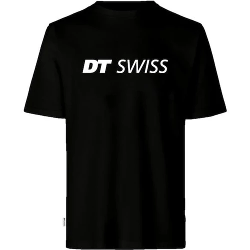Póló DT Swiss fekete fehér logós S