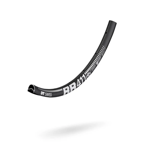 Abroncs DT Swiss RR 411 Road Disc Asymmetric 24h fekete