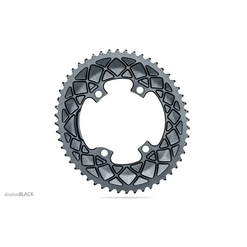 Lánckerék Országúti OVAL 110BCD asszim Shimano 9100/8000 4 lyukas szürke 50T