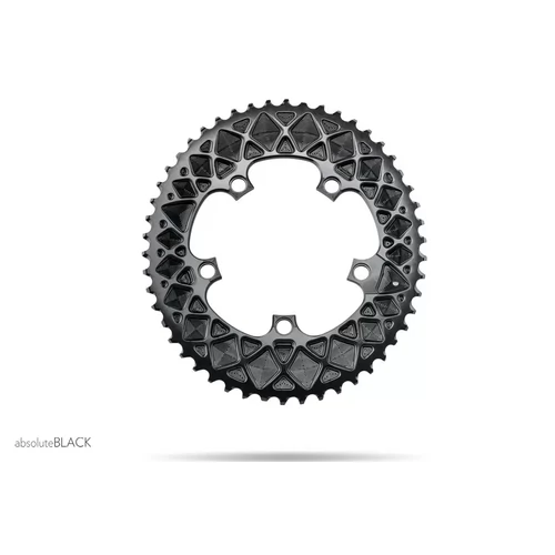 Lánckerék Országúti OVAL SRAM 110BCD 5 lyukas fekete 52T