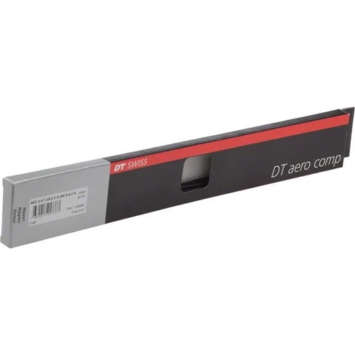 Küllő DT Swiss Aero comp egyenes 2.0/2.3/1,25x256 fekete